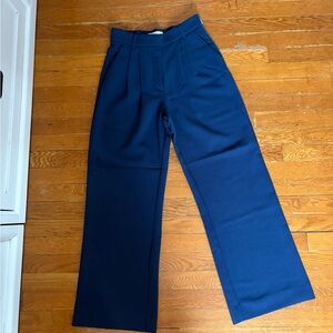 Abercrombie & Fitch Navy Blue Pants